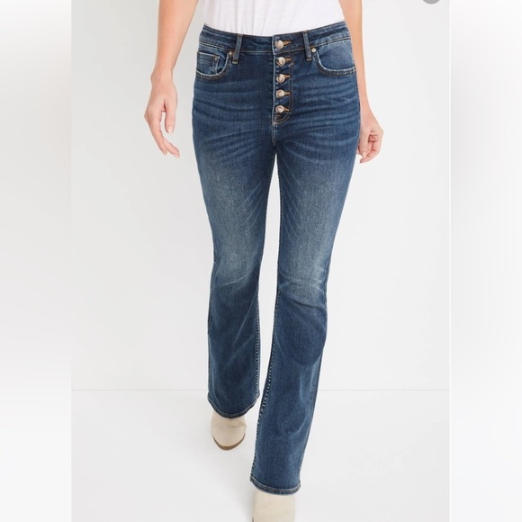 KanCan Denim - Button fly boot cut Jeans